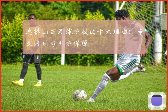 选择山东足球学校的十大理由：专业培训与升学保障